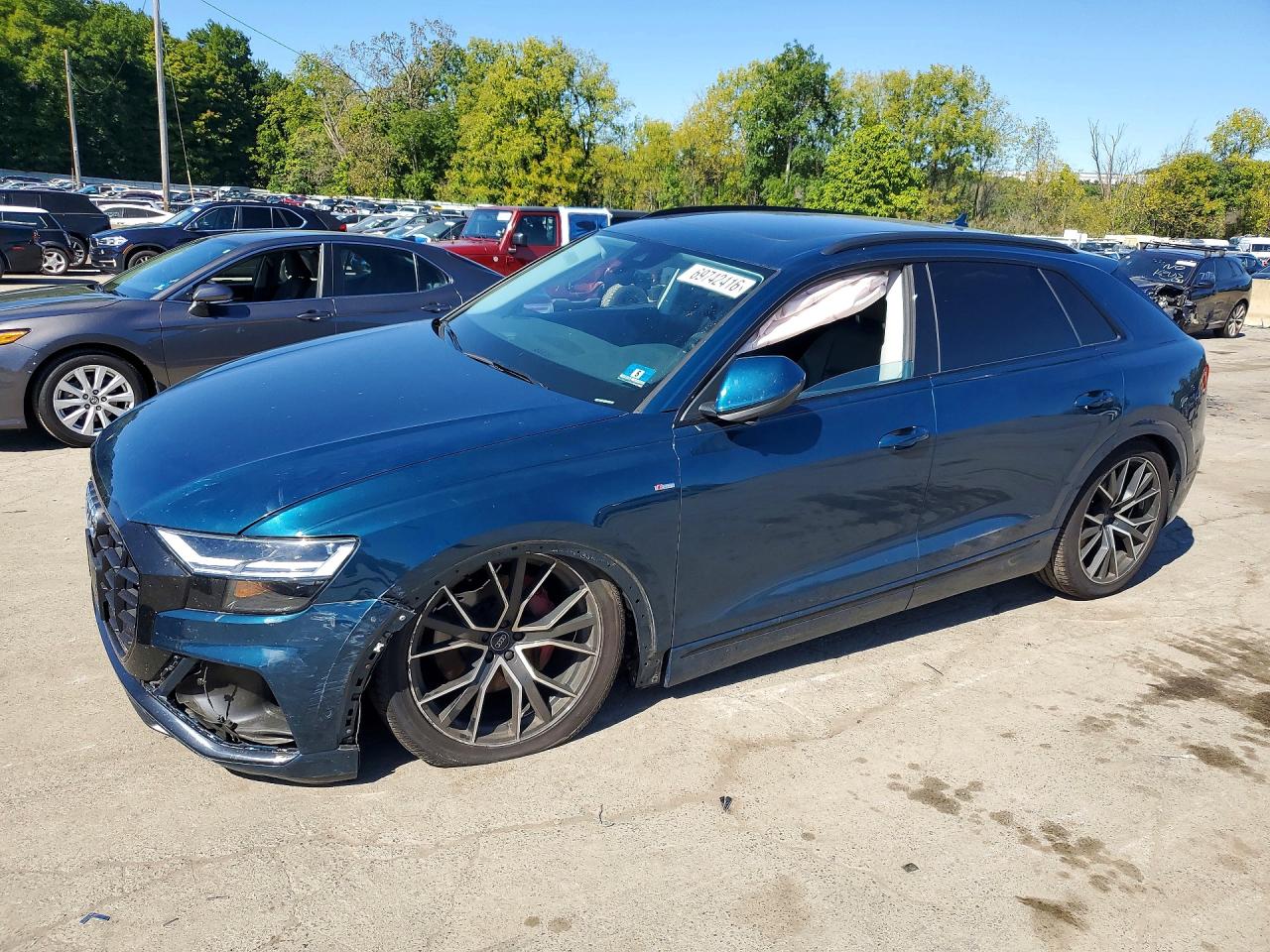 2020 AUDI Q8 PREMIUM PLUS S-LINE | WA1EVAF16LD004686 | UPCARS