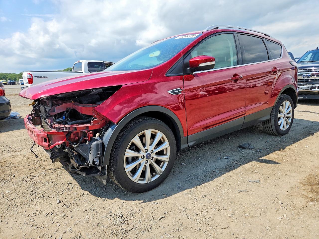 2017 FORD ESCAPE TITANIUM | 1FMCU9J93HUD48071 | UPCARS