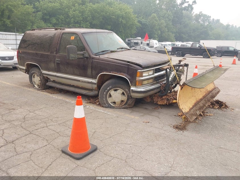 1996 CHEVROLET TAHOE K1500 | 3GNEK18RXTG163206 | UPCARS
