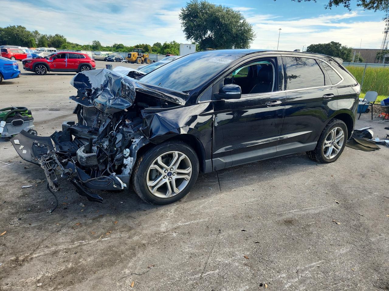2018 FORD EDGE TITANIUM | 2FMPK3K93JBB42814 | UPCARS