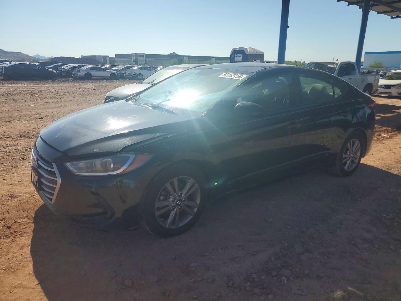 2017 HYUNDAI ELANTRA SE | KMHD84LF8HU061470 | UPCARS