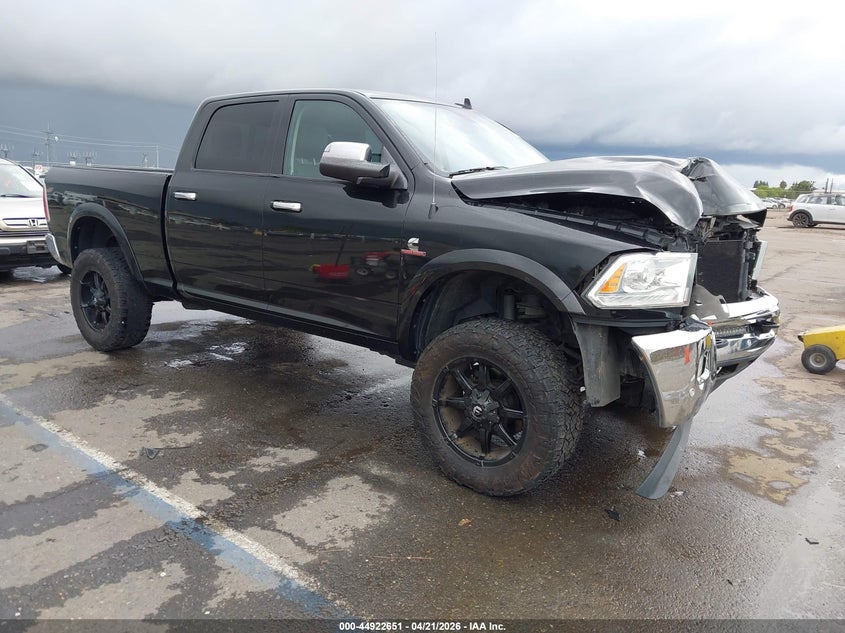 2016 RAM 2500 LARAMIE | 3C6UR5FL6GG317283 | UPCARS