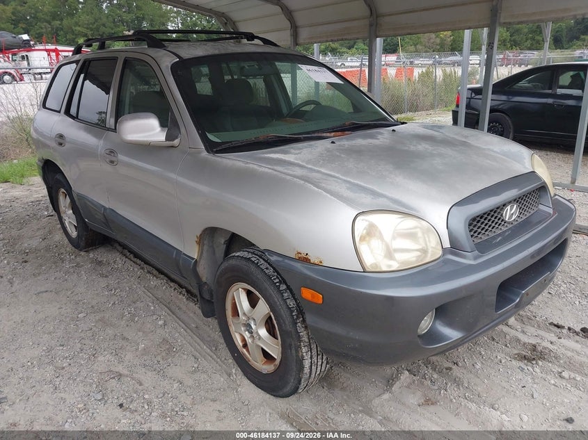 2002 HYUNDAI SANTA FE GLS/LX | KM8SC73D22U303506 | UPCARS