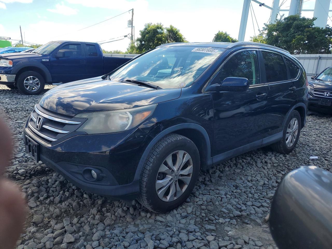 2013 HONDA CRV EXL | 2HKRM4H74DH672723 | UPCARS