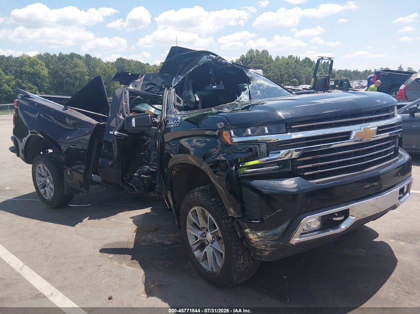 2021 CHEVROLET SILVERADO 1500 4WD  SHORT BED HIGH COUNTRY | 3GCUYHED8MG431871 | UPCARS