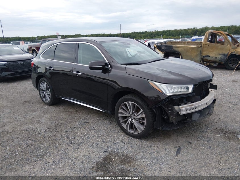 2018 ACURA MDX TECHNOLOGY PACKAGE   ACURAWATCH PLUS PKG | 5J8YD4H53JL024521 | UPCARS