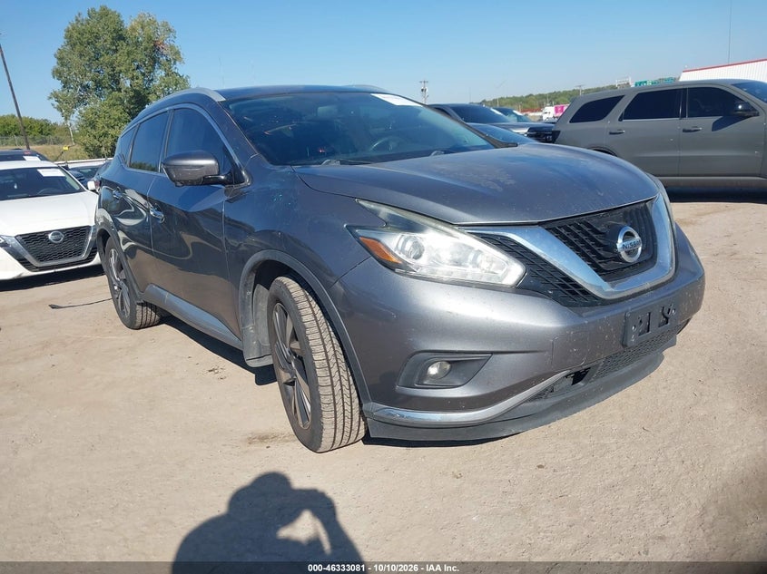 2018 NISSAN MURANO PLATINUM | 5N1AZ2MH0JN171689 | UPCARS