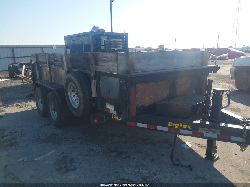 2020 BIG TEX TRAILER CO INC BIG TEX TRAILER CO INC | 16VDX1427L5021390 | UPCARS