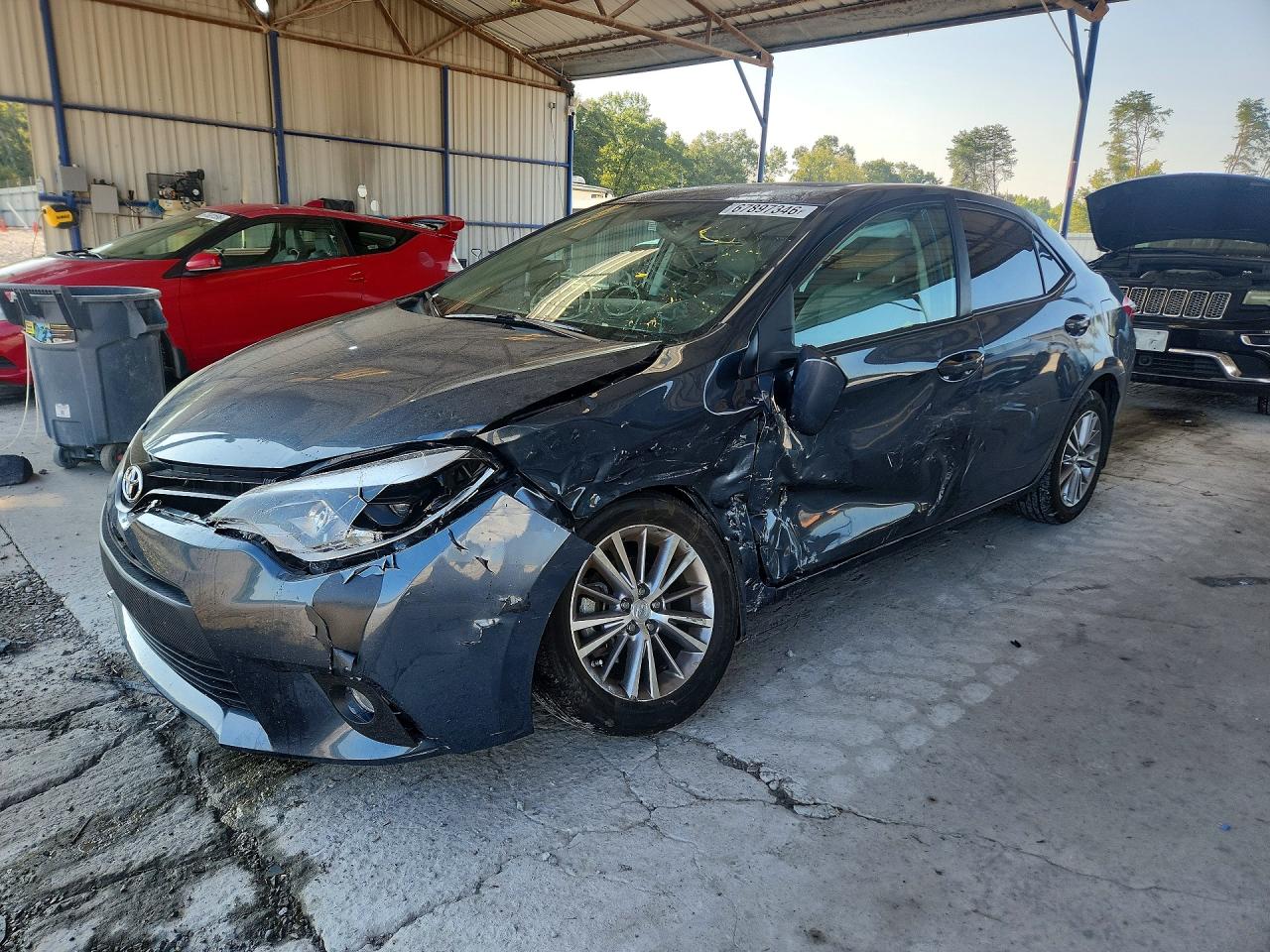 2014 TOYOTA COROLLA LE PLUS | 5YFBURHE8EP041779 | UPCARS