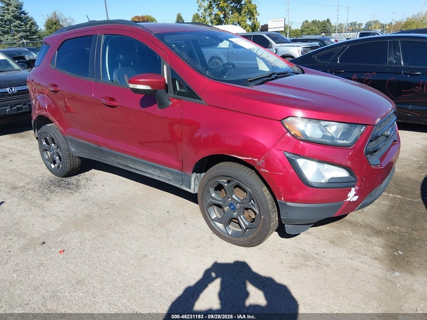 2018 FORD ECOSPORT SES | MAJ6P1CL6JC179961 | UPCARS