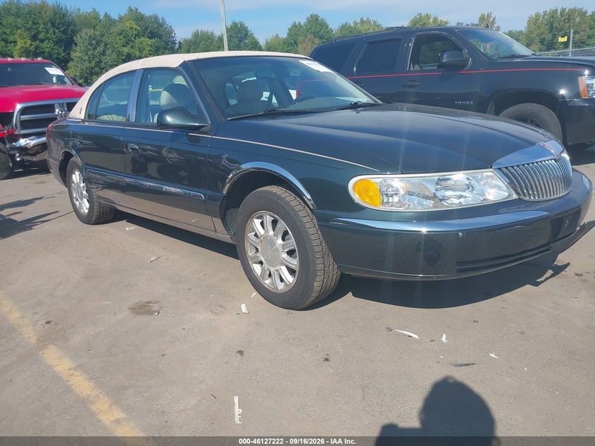 2002 LINCOLN CONTINENTAL | 1LNHM97V42Y651502 | UPCARS
