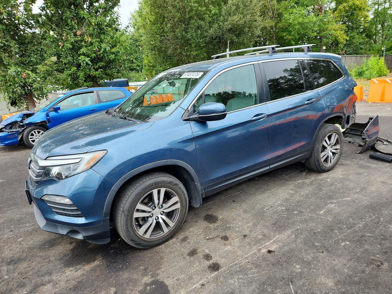 2017 HONDA PILOT EXL | 5FNYF6H57HB066966 | UPCARS