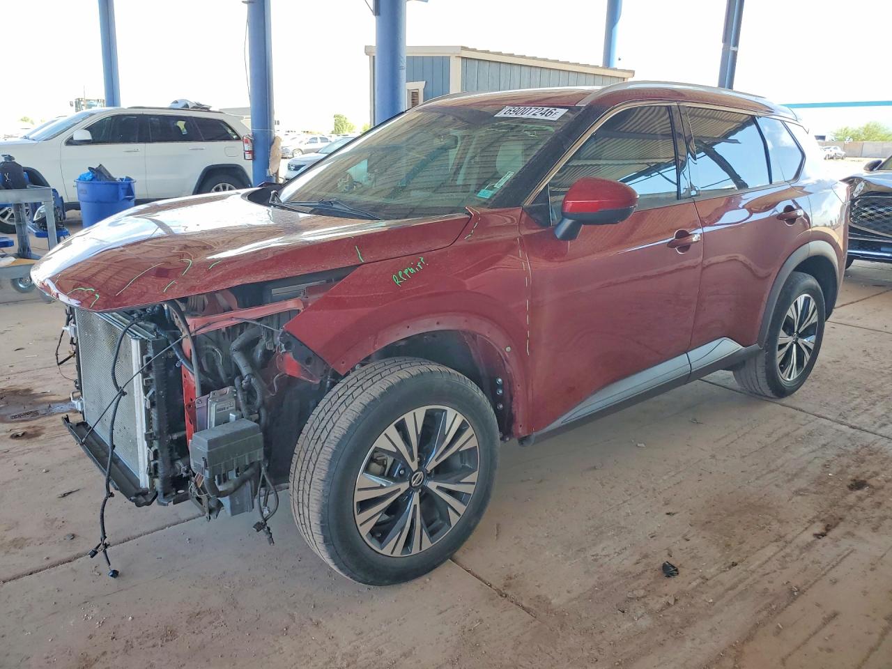 2021 NISSAN ROGUE SV | 5N1AT3BA4MC738404 | UPCARS