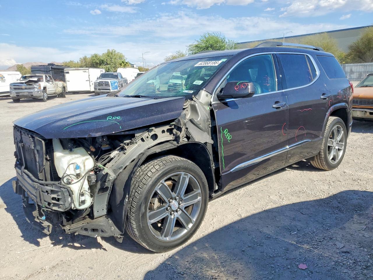 2017 GMC ACADIA DENALI | 1GKKNPLS2HZ165513 | UPCARS