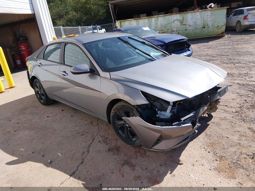 2023 HYUNDAI ELANTRA HYBRID BLUE | KMHLM4AJ6PU070262 | UPCARS