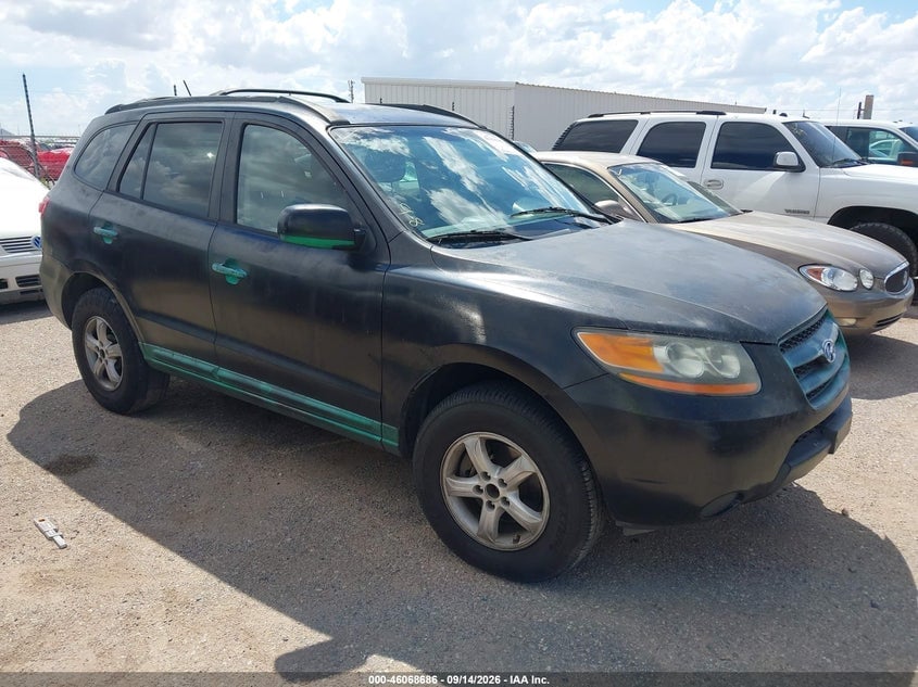 2008 HYUNDAI SANTA FE GLS | 5NMSG13D88H168375 | UPCARS