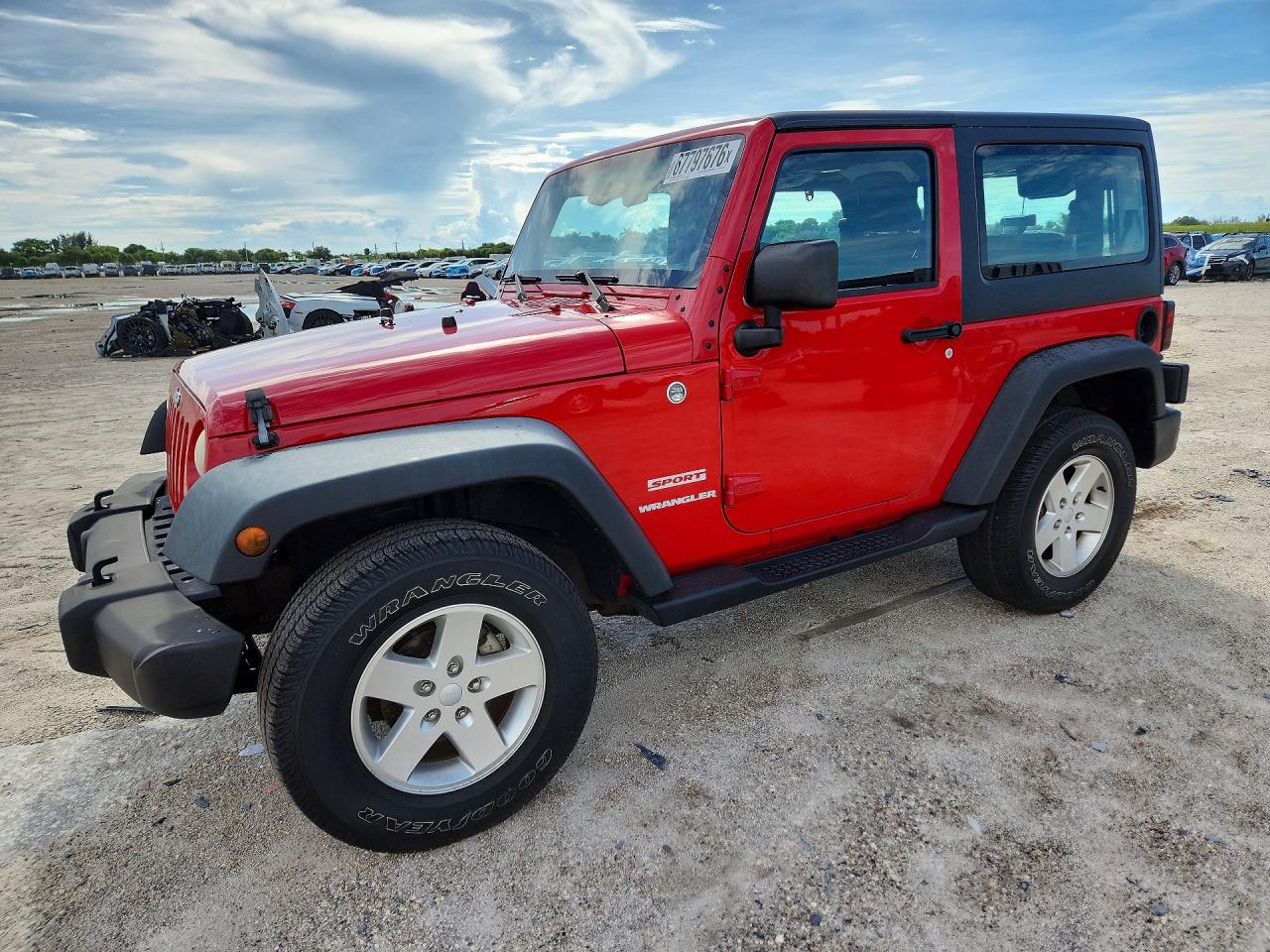 2012 JEEP WRANGLER SPORT | 1C4AJWAG7CL166471 | UPCARS