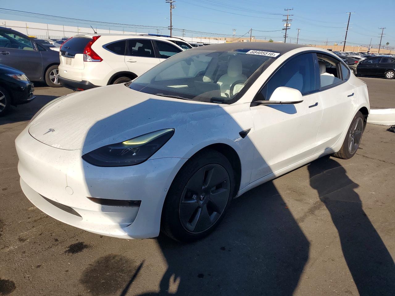 2022 TESLA MODEL 3 | 5YJ3E1EB7NF195652 | UPCARS