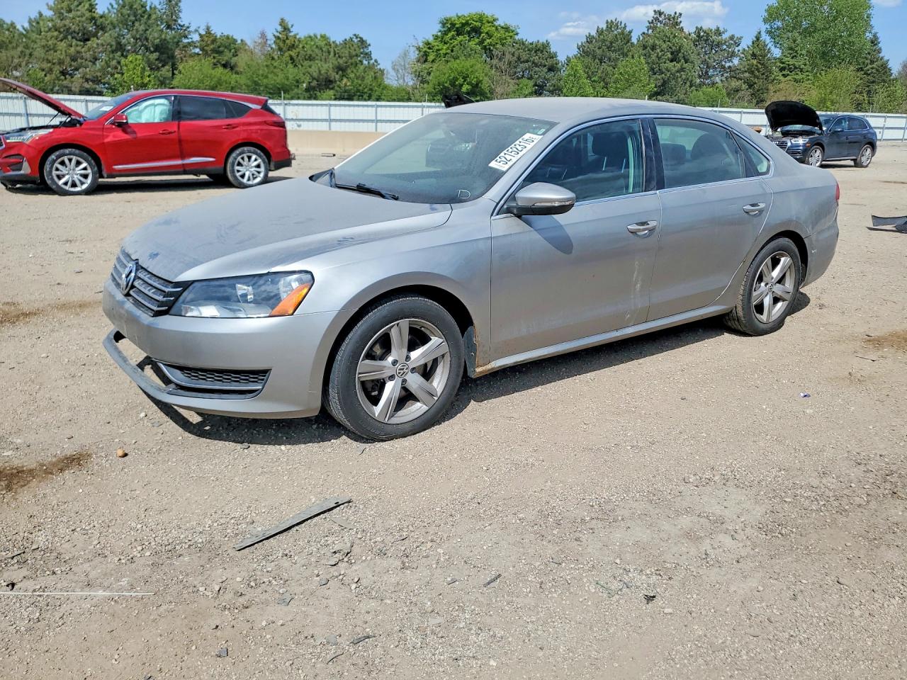 2012 VOLKSWAGEN PASSAT SE | 1VWBP7A31CC081693 | UPCARS