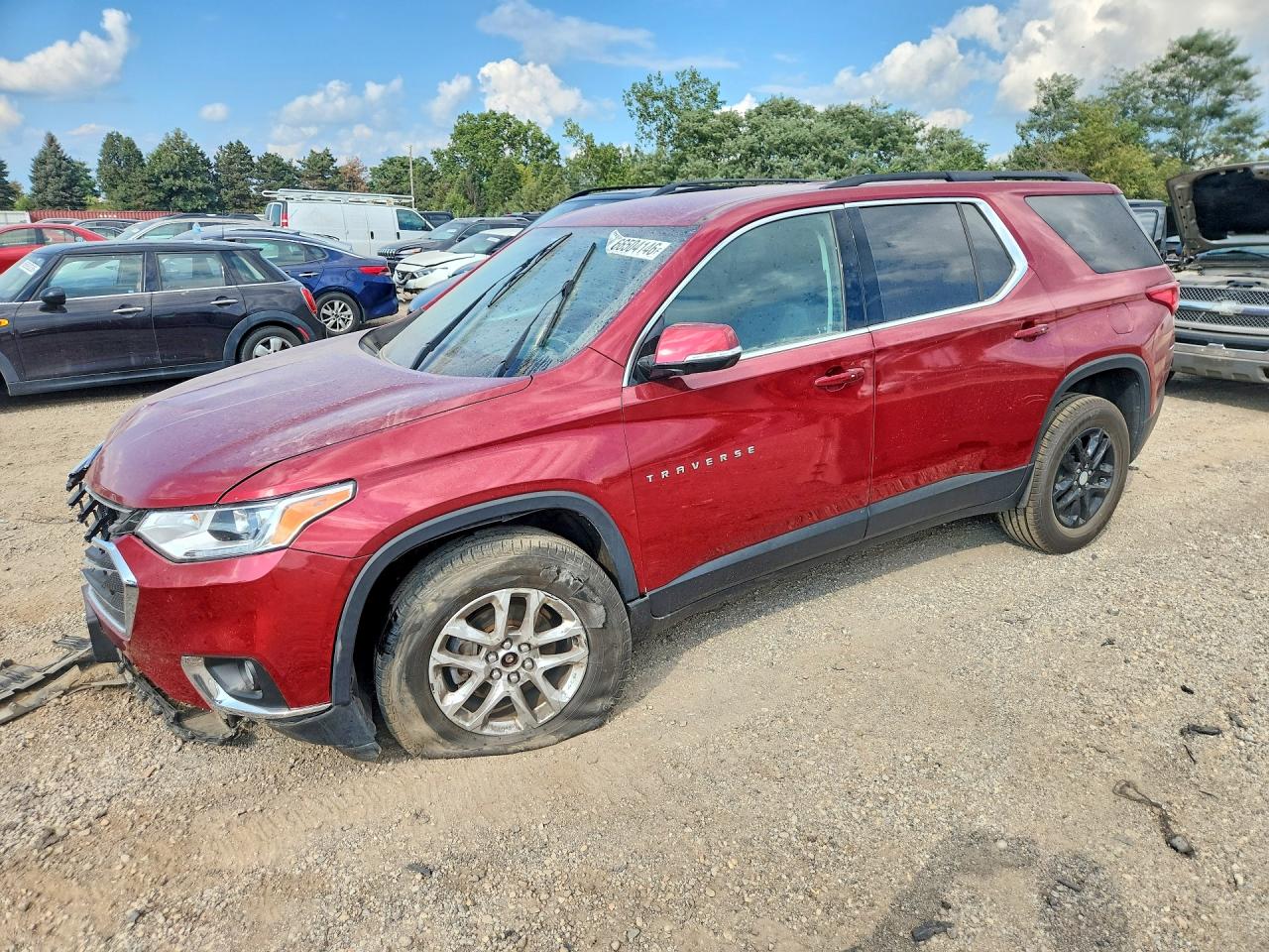 2020 CHEVROLET TRAVERSE LT | 1GNERGKWXLJ169180 | UPCARS