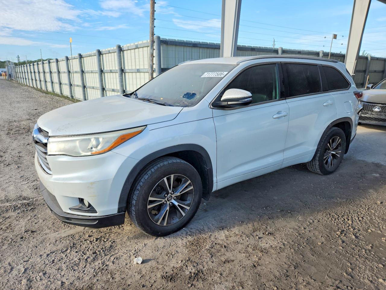 2016 TOYOTA HIGHLANDER XLE | 5TDJKRFH3GS326348 | UPCARS