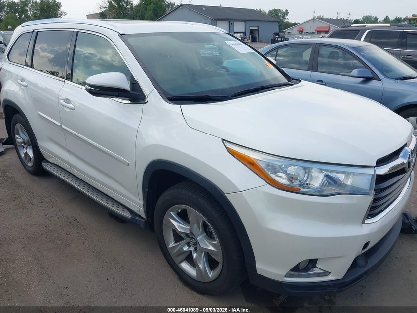 2016 TOYOTA HIGHLANDER LIMITED V6 | 5TDYKRFH5GS185930 | UPCARS