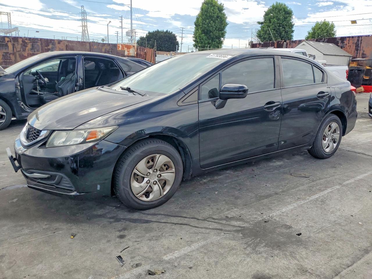2015 HONDA CIVIC LX | 2HGFB2F52FH547330 | UPCARS