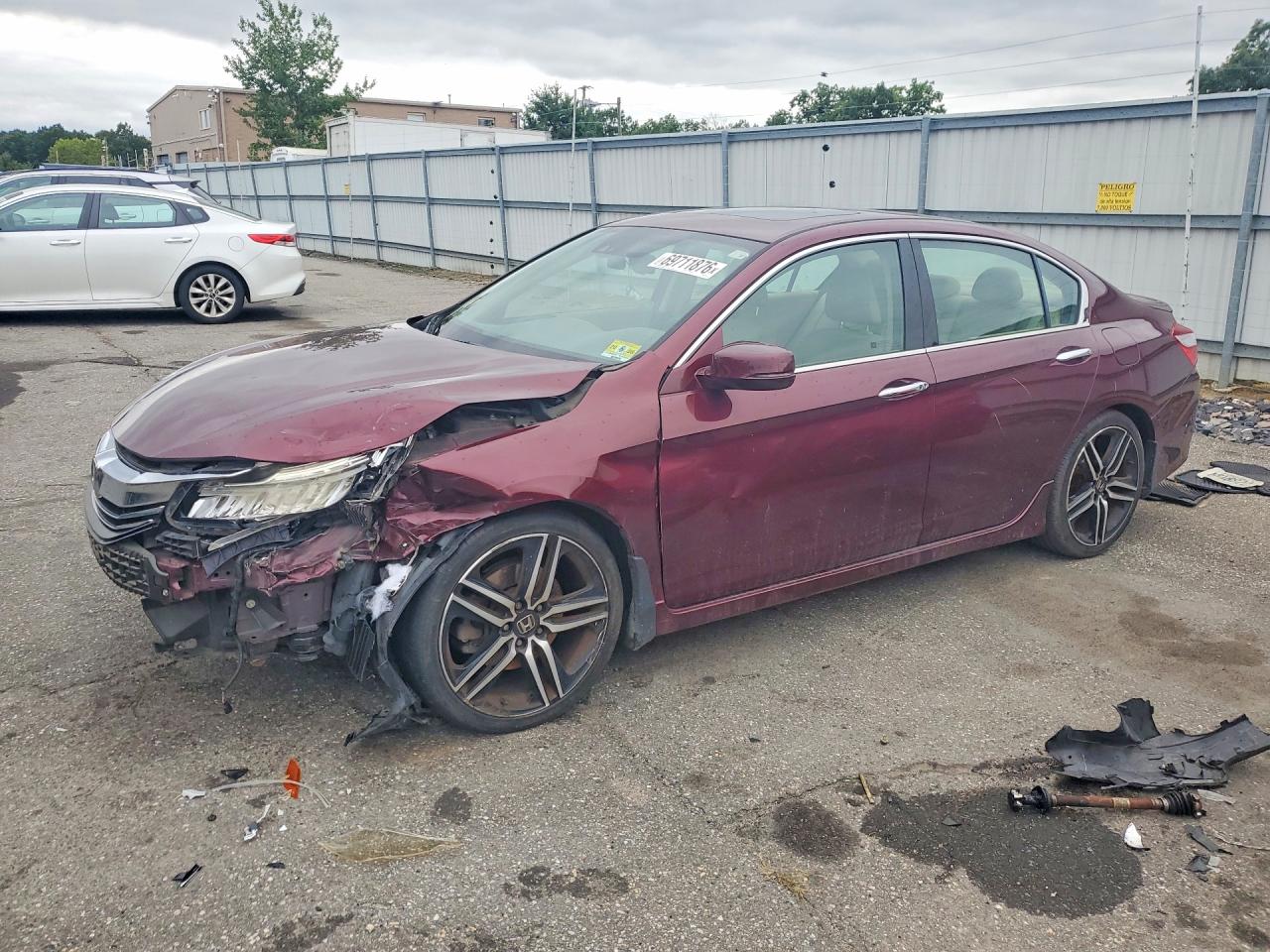 2017 HONDA ACCORD TOURING | 1HGCR3F9XHA031676 | UPCARS