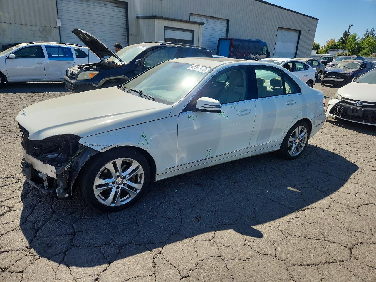 2012 MERCEDES-BENZ C-CLASS 300 4MATIC | WDDGF8BB3CR201892 | UPCARS