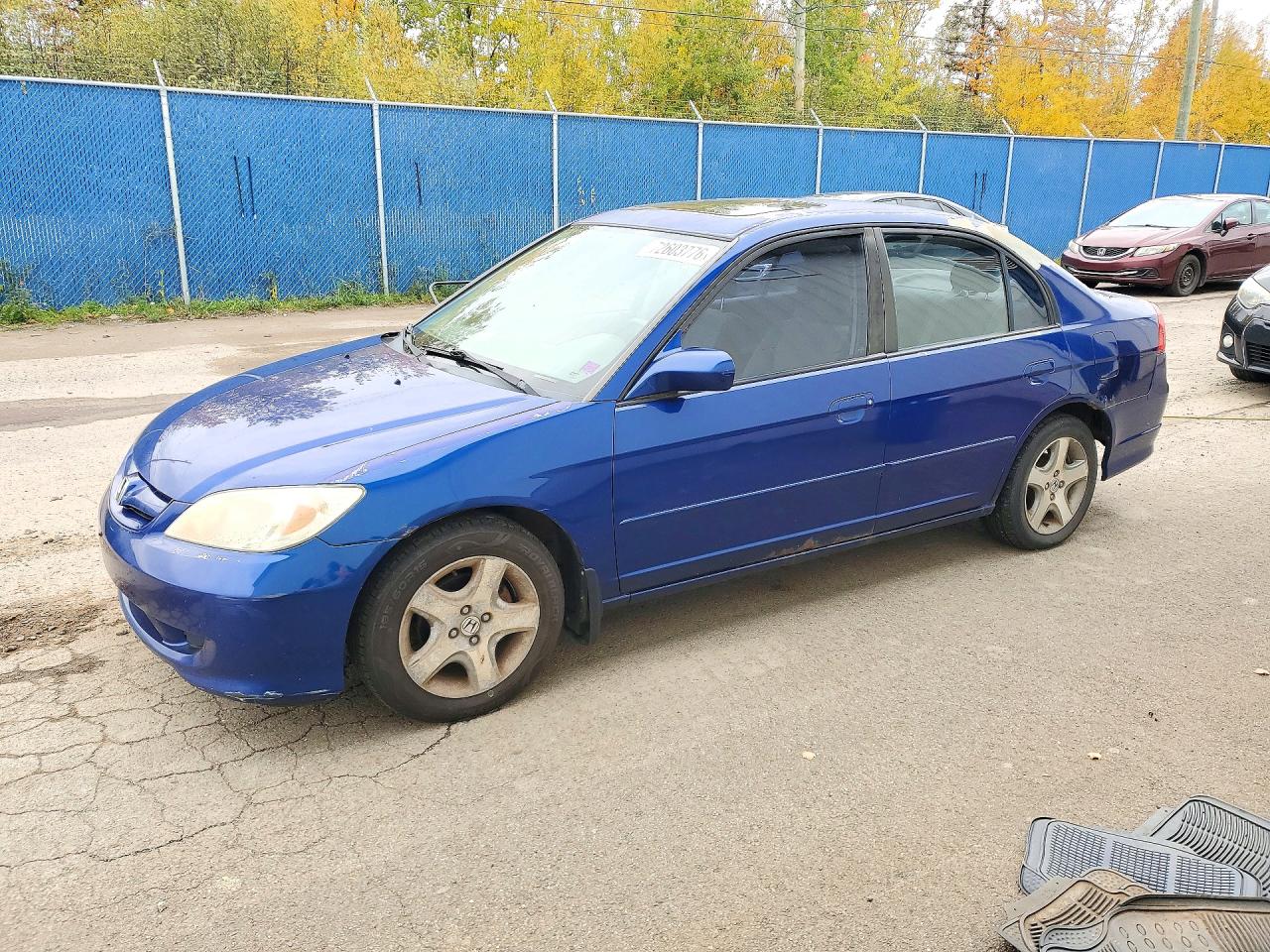 2005 HONDA CIVIC LX | 2HGES15835H039416 | UPCARS
