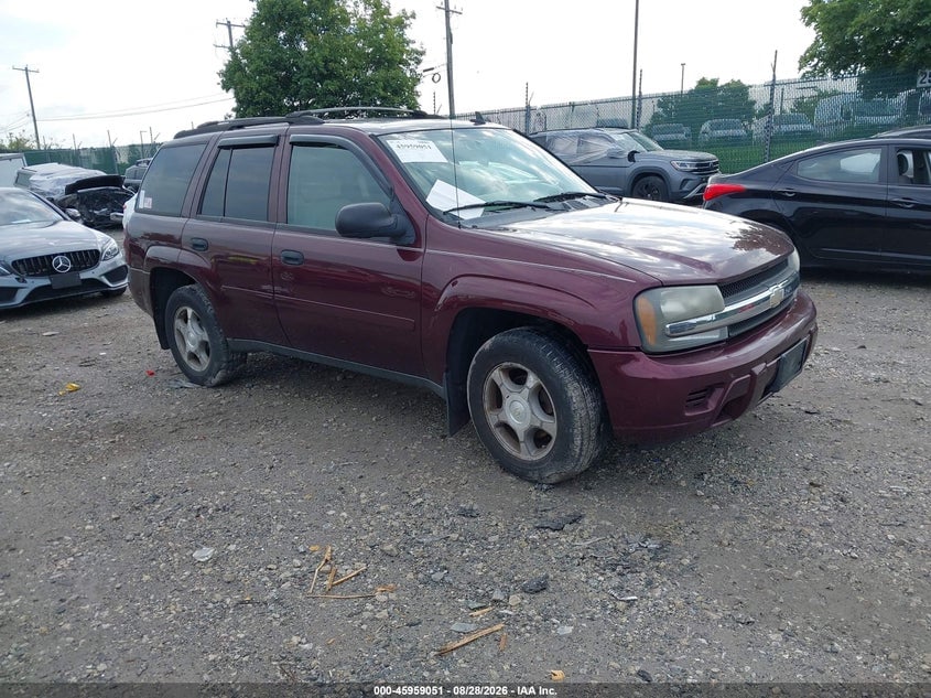 2007 CHEVROLET TRAILBLAZER LS | 1GNDT13S372299484 | UPCARS
