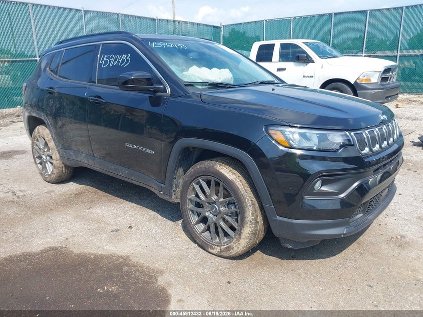 2022 JEEP COMPASS LATITUDE LUX 4X4 | 3C4NJDFB3NT206748 | UPCARS