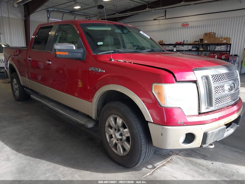 2010 FORD F-150 FX4/HARLEY-DAVIDSON/KING RANCH/LARIAT/PLATINUM/XL/XLT | 1FTFW1EV9AFB87482 | UPCARS