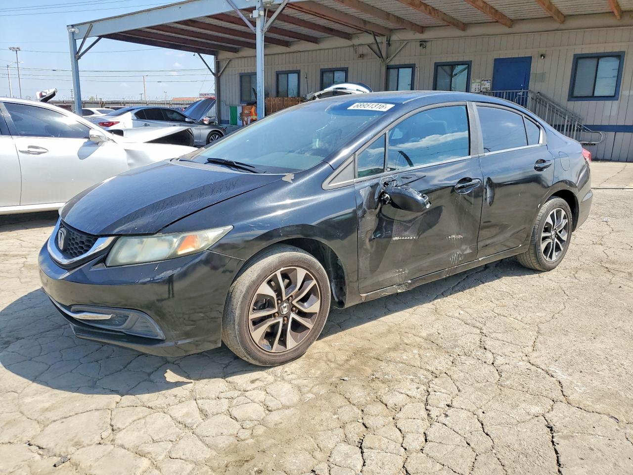 2014 HONDA CIVIC LX | 19XFB2F56EE252000 | UPCARS