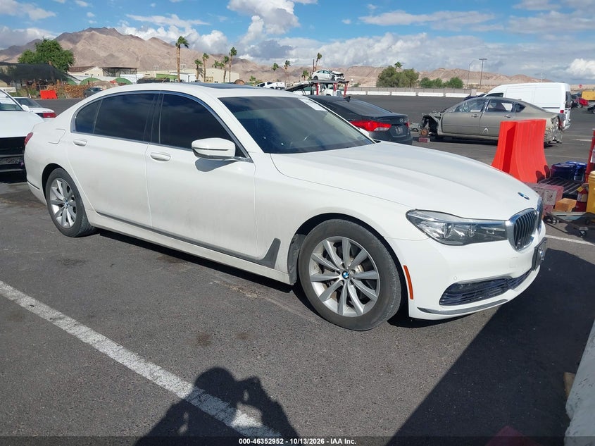 2016 BMW 740I | WBA7E2C56GG548148 | UPCARS