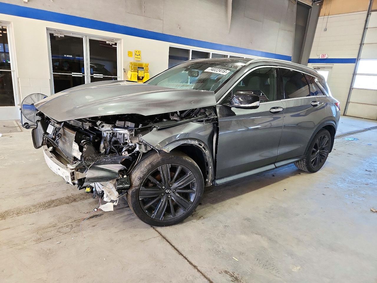2022 INFINITI QX50 LUXE | 3PCAJ5BA4NF107324 | UPCARS