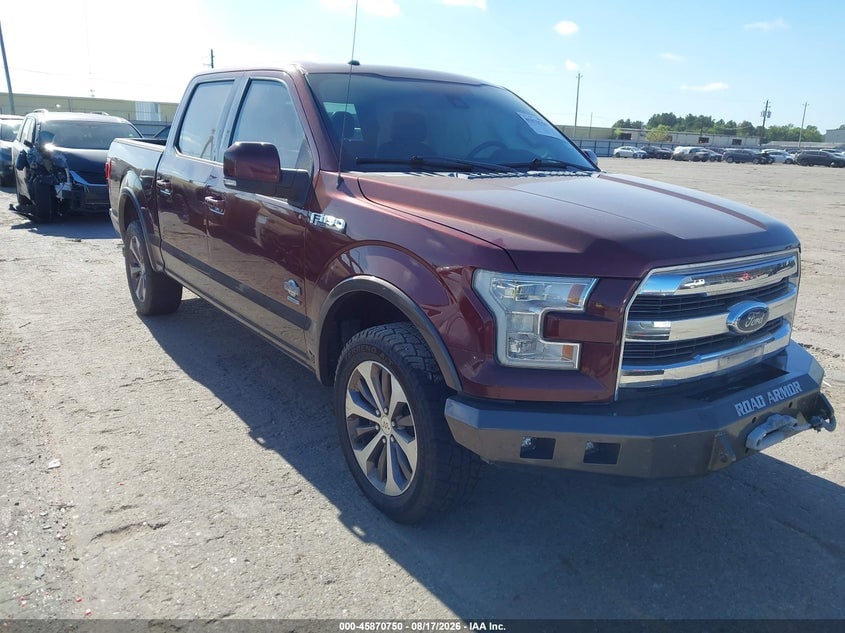 2016 FORD F-150 KING RANCH | 1FTEW1EG8GFD12333 | UPCARS