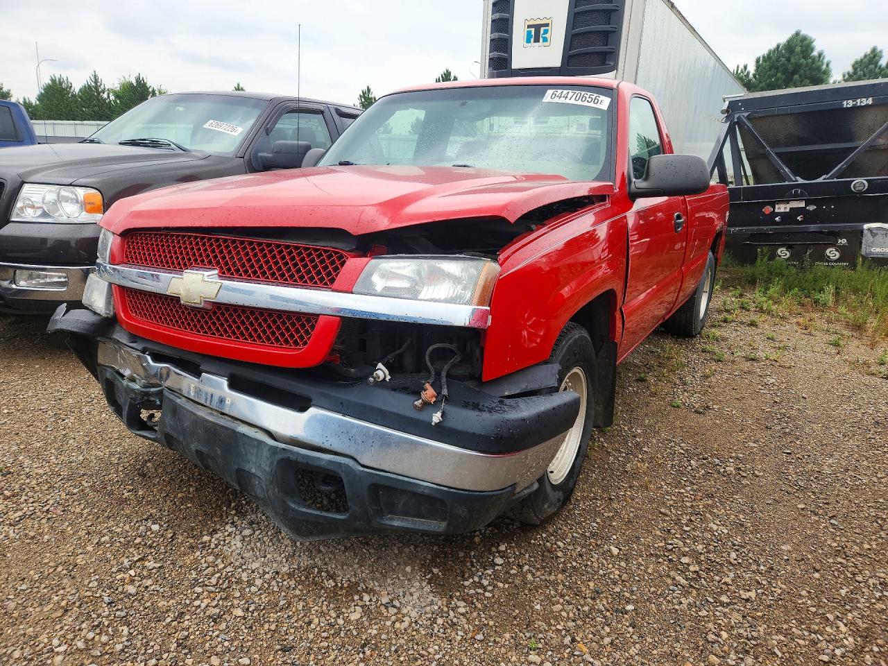 2004 CHEVROLET SILVERADO C1500 | 1GCEC14V44Z344831 | UPCARS