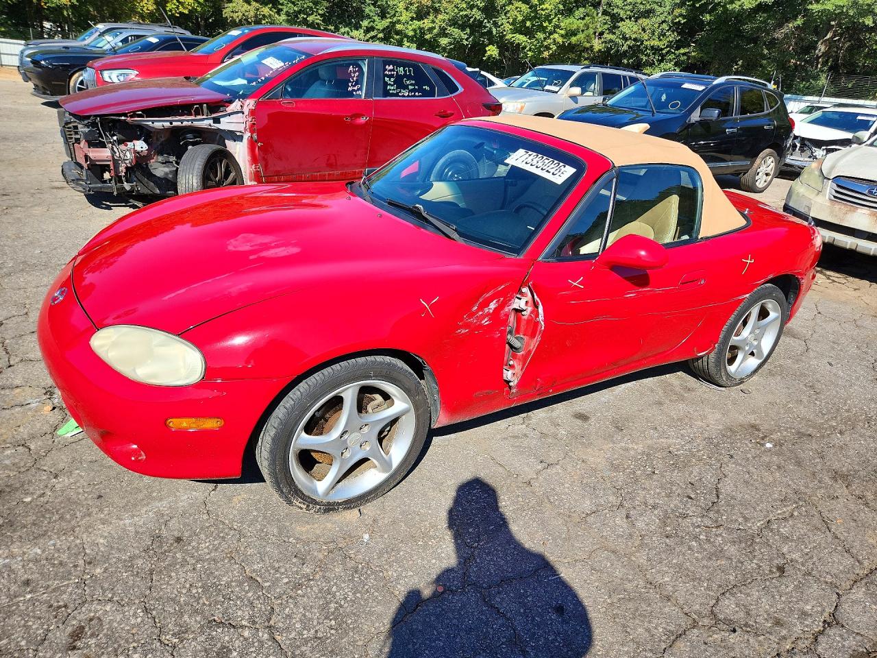 2002 MAZDA MX5 BASE | JM1NB353020232945 | UPCARS