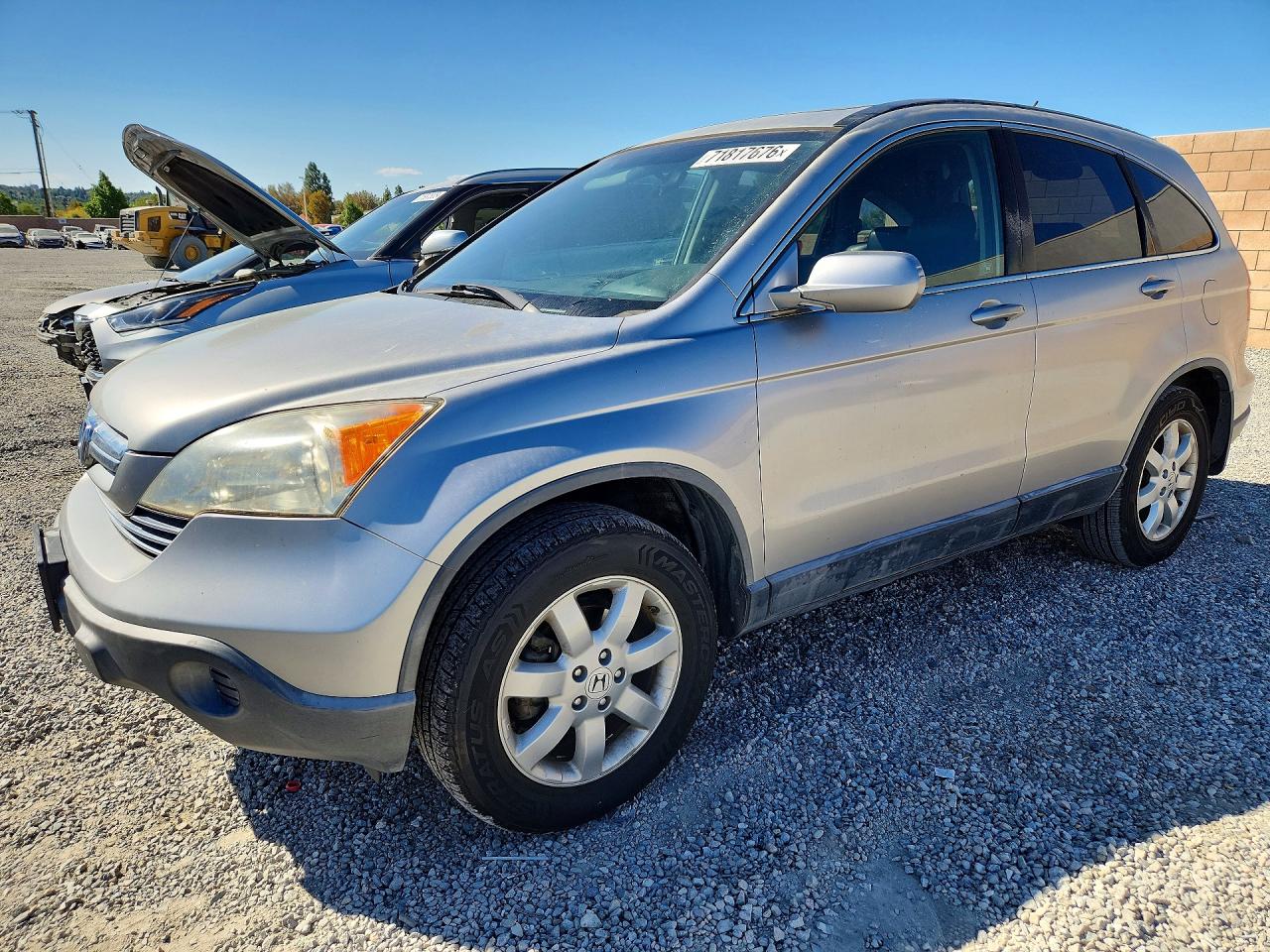 2007 HONDA CRV EXL | JHLRE48707C061359 | UPCARS