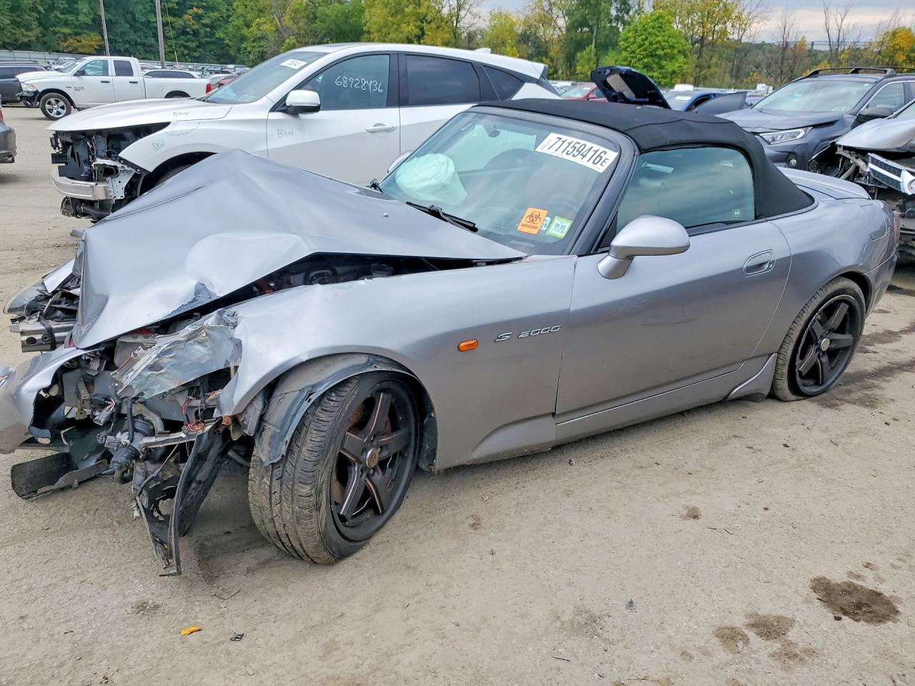 2001 HONDA S2000 | JHMAP11421T008848 | UPCARS