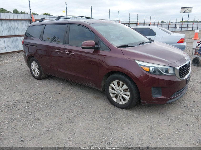 2016 KIA SEDONA LX | KNDMB5C15G6142252 | UPCARS