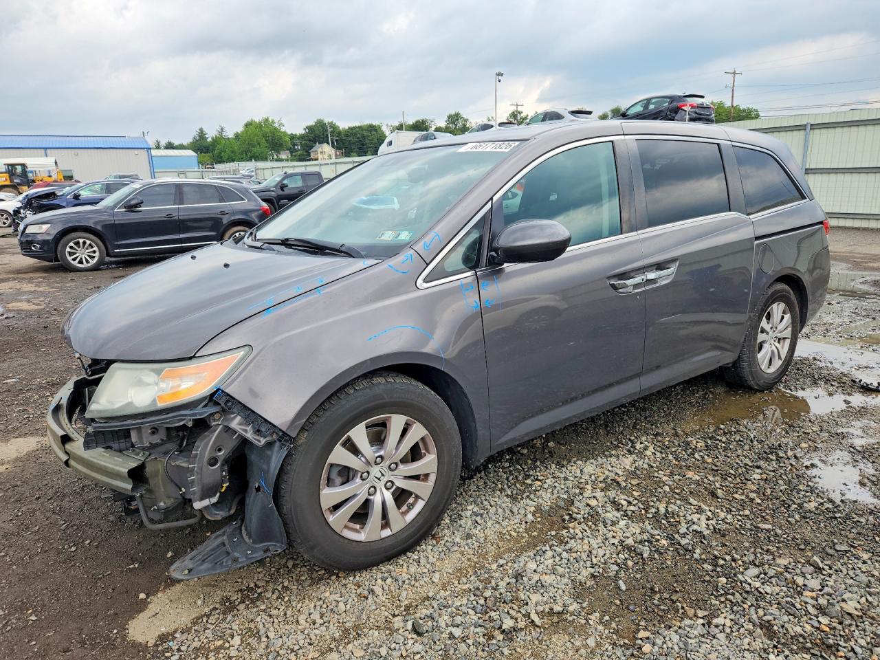 2016 HONDA ODYSSEY EXL | 5FNRL5H61GB065374 | UPCARS