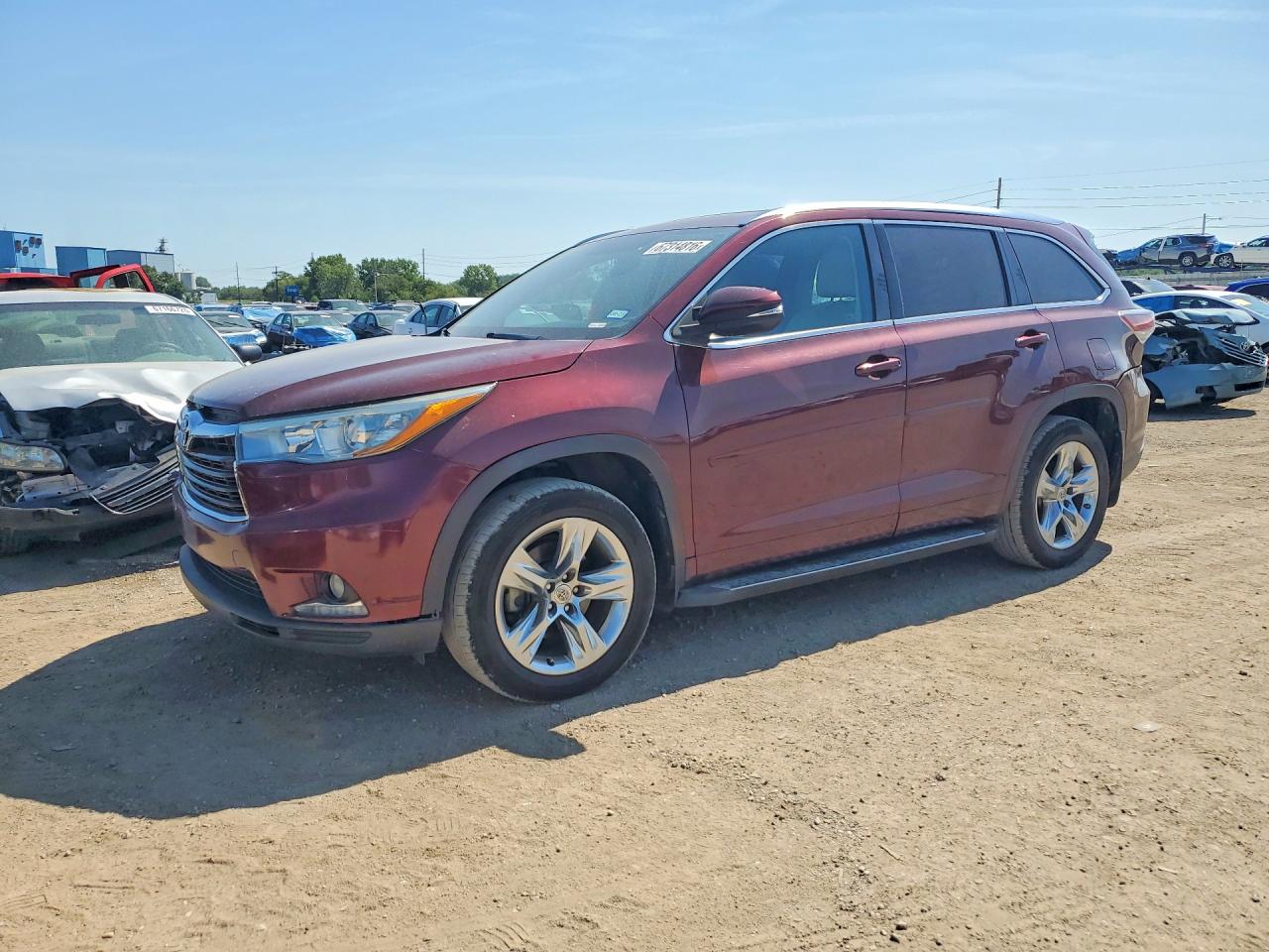 2014 TOYOTA HIGHLANDER LIMITED | 5TDYKRFH4ES016852 | UPCARS