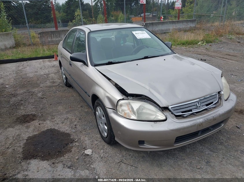 2000 HONDA CIVIC DX | 1HGEJ6621YL062954 | UPCARS