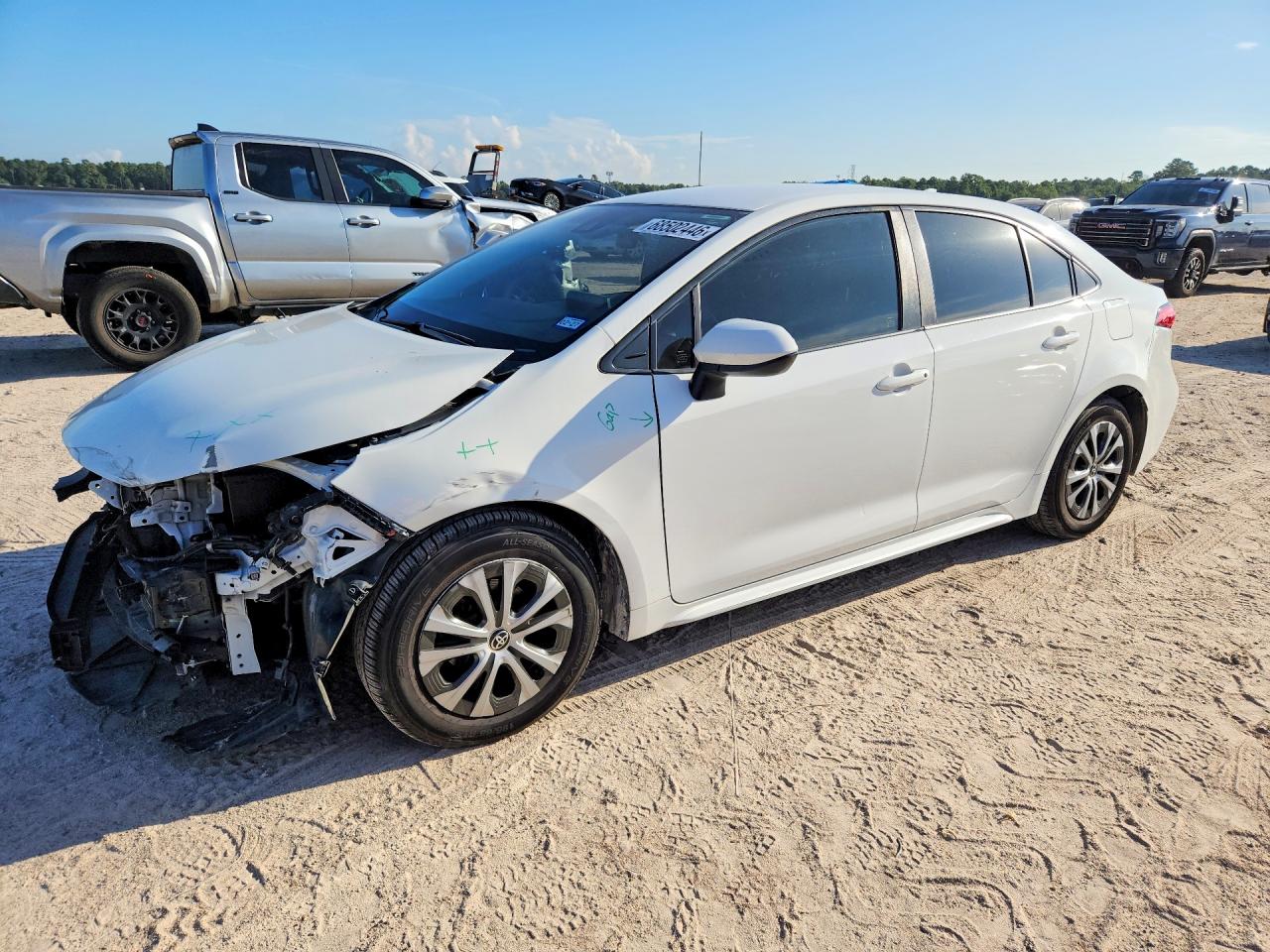 2021 TOYOTA COROLLA LE | JTDEAMDE7MJ005762 | UPCARS
