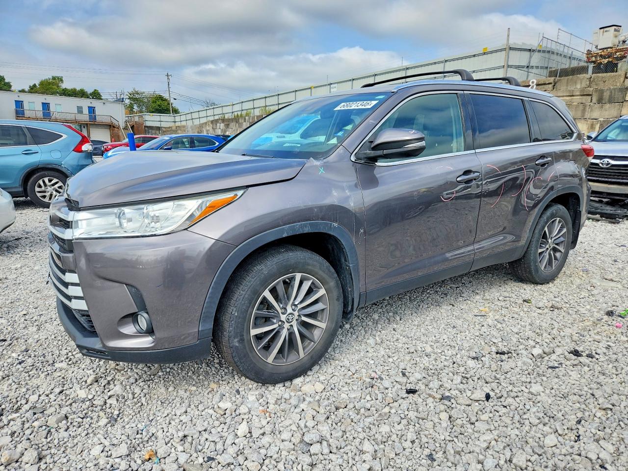 2019 TOYOTA HIGHLANDER XLE | 5TDJZRFHXKS567456 | UPCARS