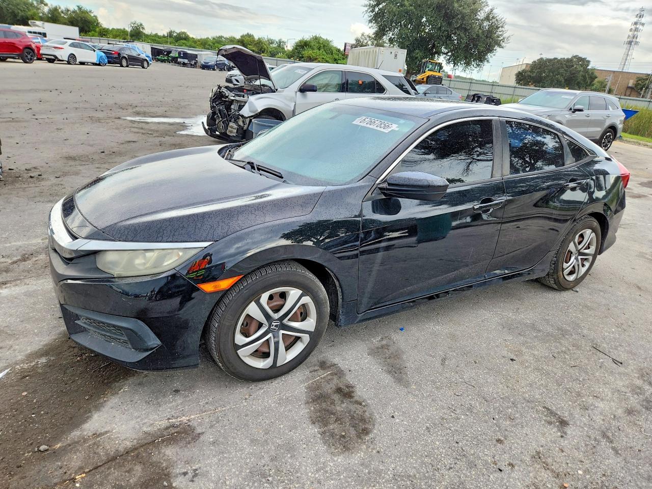 2017 HONDA CIVIC LX | 19XFC2F56HE007845 | UPCARS