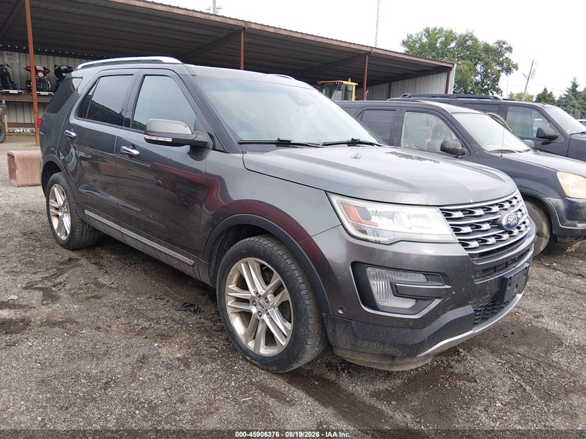 2017 FORD EXPLORER LIMITED | 1FM5K8FH8HGC04006 | UPCARS