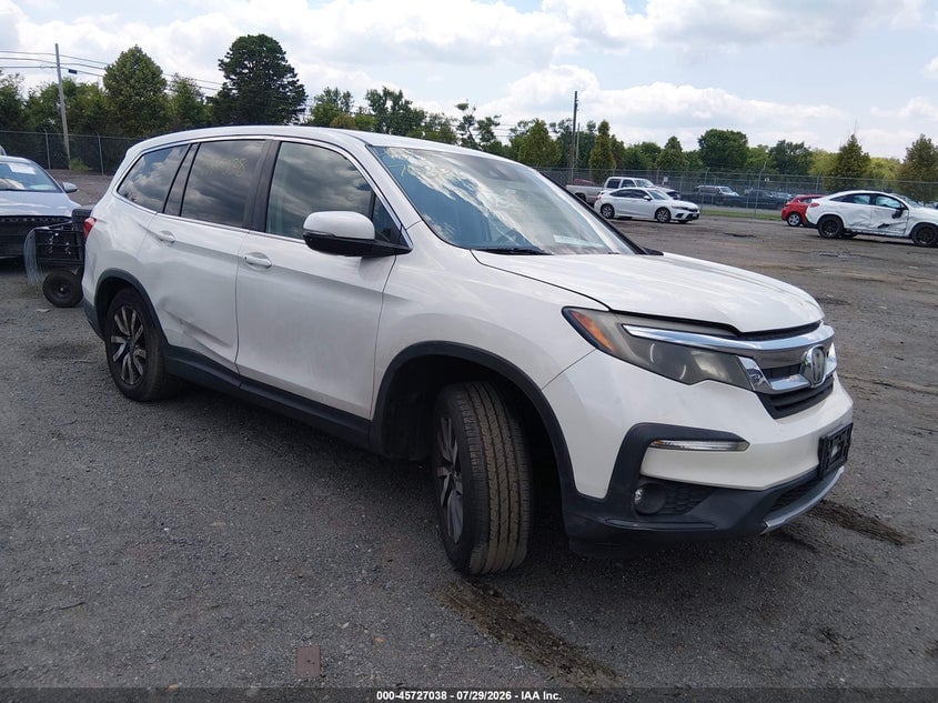 2019 HONDA PILOT EX-L | 5FNYF6H56KB057800 | UPCARS